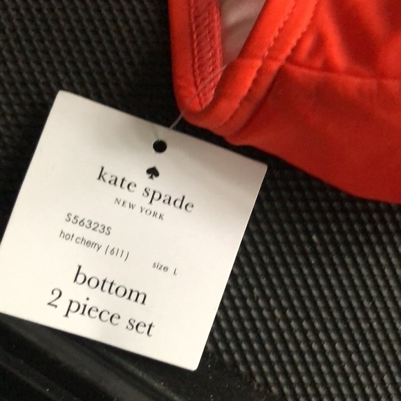 KATE SPADE (L) Hot Cherry 2 Piece Swimwear - Picture 9 of 15